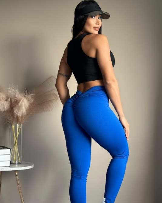 Legging Push Up de Tiro Alto con Faja